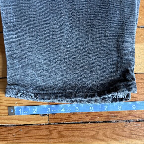 Wranglers Faded Black/Grey Wash Denim - Picture 5 of 7